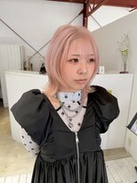 ブリックマウントヘアメイク(Blic mt hair make)&nbsp;ペールピンクカラー