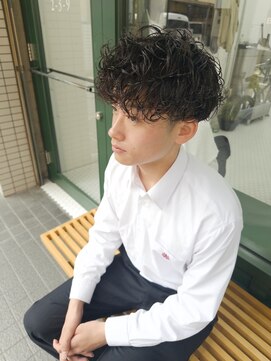 ウェルネス(Wellness) メンズ/シャドウパーマ