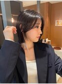 ボブカットとグレージュカラー！