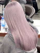 ニコトウキョウ 新宿(nico TOKYO)&nbsp;ラベンダーグレージュダブルカラーハイトーン韓国レイヤー