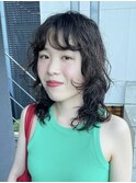 たっぷりレイヤーパーマ
