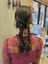 パザパミニヨン(pas a pas mignon) ツイン編み下ろしスタイル