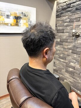 スカルプト(skalpt for MEN) 大人無造作刈り上げショート