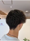 メンズカット,ショート,ツイストスパイラル/草加