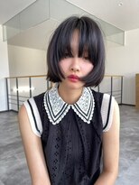 ナービス(NARVIS) ショートボブストレート/デザインカット