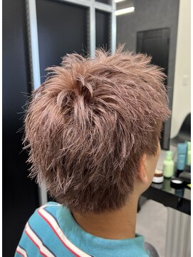 メンズ サロン ドット トウキョウ 町田店(men's salon dot. tokyo) ピンクベージュスパイキーショート