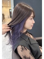 リオリス ヘア サロン(Rioris hair salon) ブルーラベンダー/インナーカラー