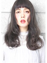 ヘアサロン ガリカ 表参道(hair salon Gallica)&nbsp;☆ プラチナグレージュ ＆ 毛束感 ☆ 外国人風 semi-long☆