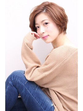 アプシー 南が丘本店(apsee) ナチュラル×ショートボブ