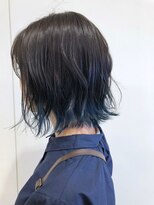 モリオフロムロンドン 大宮店(morio from London)&nbsp;【担当坪井】外ハネボブ×毛先ブルーグラデーション