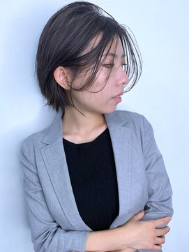 ラウンジ モリオ イケブクロ(Lounge MORIO Ikebukuro) 【morio池袋】かっこよくて色っぽいハンサムボブ♪