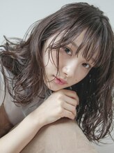 コクーン(Cocoon) 乾かすだけのミディ#イメチェン#外ハネボブ#美髪#ワイドバング