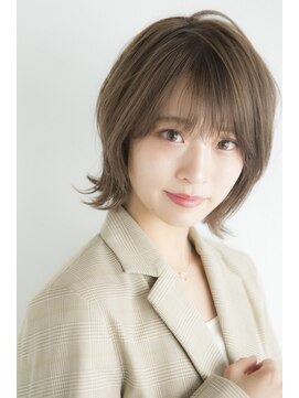 ミエルヘアーエスト 新宿店(mielhair est) 外ハネショート