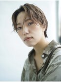 濡れ感ハンサムショート
