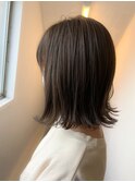 大人可愛い/切りっぱなしボブ