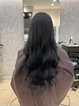 ヴィーヴォ 天六店(VIVO) 【VIVO】神田康之 ネイビーグレー ブルーブラック 就活 黒染め