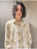 bibito メンズボブ ウェーブパーマ 古着
