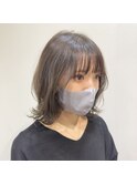 韓国風ミディアム☆シナモングレージュ☆