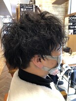 フレンズ 手稲店(friend's)&nbsp;大きめメンズスパイラルパーマ