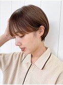 ショートナチュラル_大人ガーリーチョコレート_ba413222