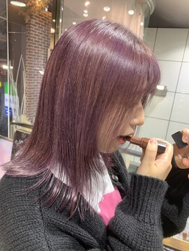 ヘアーアンドメイク ビス(HAIR&MAKE bis) 可愛いピンクラベンダー☆【多田　華歌】