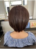 30代40代50代 大人ナチュラルショートボブ