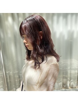 ミント(mint) 【 ブリーチなしでほっこりピンク◎ 】