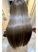 【DRAN京橋店】髪質改善×マットグレージュ