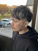 メロウ(mellow)&nbsp;メッシュキャップハイライト×ホワイトアッシュ