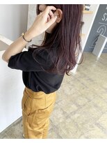 ニド(2do)&nbsp;クランベリーカラー&レイヤースタイル