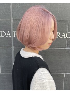 シンティアバイアルティナ 渋谷店(Cyntia by artina) ピンクベージュカラー-くすみピンクカラー-ホワイトピンク