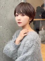 アイドットプラス 表参道(i.+omotesando)&nbsp;小顔ヘアふんわりショート簡単スタイリングブリーチなしカラー