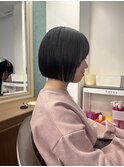 顎ラインミニボブ