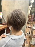 【MINAMI】ミルクティベージュ×ショート[20代30代40代50代]