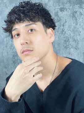 プレミアムバーバー 新宿店(PREMIUM BARBER produce by HIRO GINZA) 【無造作パーマ】