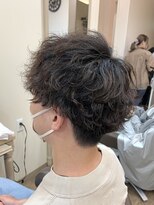 アルターリール(aL ter Rire)&nbsp;アッシュブラック/カルマパーマ/ベリーショート/鎌取/福原遼華