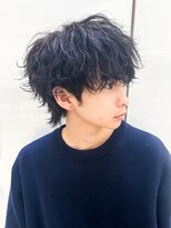 トゥルークリエイション 渋谷(True Creation SHIBUYA)&nbsp;襟足残した王道パーマ