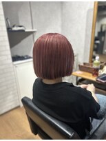 ビスイル 秋葉原店(Vis ill)&nbsp;ブリーチ/ダブルカラー/ボブ/ストレート/レッド