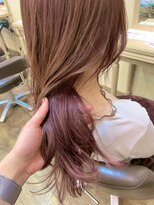 アルターリール(aL ter Rire)&nbsp;デザインカラー/レイヤーカット/ウェットヘア/福原遼華