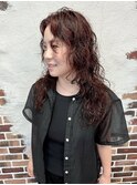 【Klutch】顔まわりウルフパーマ