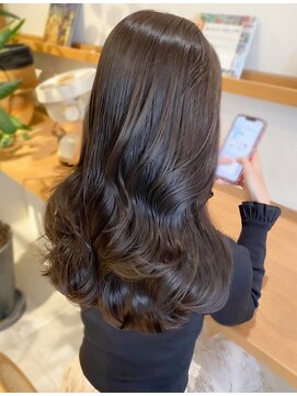 ルエ(rue) 【ブリーチなし】オリーブグレージュ