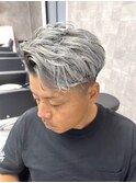 ニュアンスカラー/ハイトーンカラー/ツーブロック/モテ髪