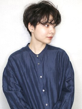 バース(BIRTH) 天神【BIRTH】マッシュカールショート×ネビージュ　2