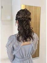 ムーン バイ ケンジ(moon by KENJE)&nbsp;【Nanaka】王道可愛いお呼ばれヘアセット♪