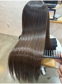髪質改善ストレート