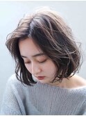 ニュアンスボブベージュ