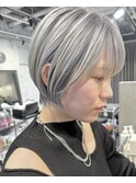 メルティーカラー/フェミニンロング/似合わせカットミディアム