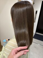 ナンバースリー 綱島店(Number Three) 髪質改善/“艶髪”ストレート【Number Three綱島】