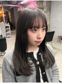 赤み消し透明感カラー☆