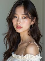 モードケイズ 調布店(MODE K's)&nbsp;顔周りレイヤー_調布ブリーチなしカラー韓国ヘア